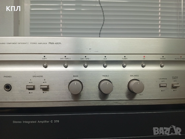 Усилвател DENON PMA-480r, снимка 3 - Ресийвъри, усилватели, смесителни пултове - 52444124