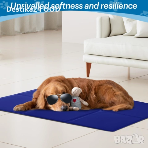 Лятна охлаждаща постелка за кучета и котки 120x70 см, снимка 2 - За кучета - 53208968