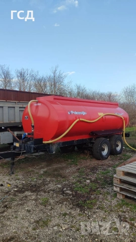 Цистерна за вода 10 тона Palazoglu двуосна тандемна цистерна. 