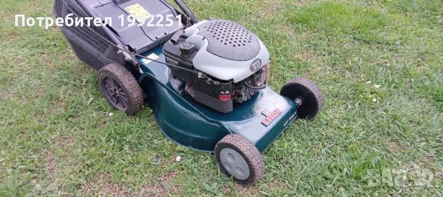 Бензинова косачка НОМЕР 15. E-Flor Quantum50. Четиритактов дигател на Briggs &Stratton. 46см. ширина, снимка 10 - Градинска техника - 45120707