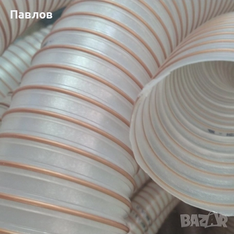 Маркучи за дървообработващата промишленост, аспирации, обезпрашаващи машини, пелетни горелки, снимка 3 - Други машини и части - 18841789