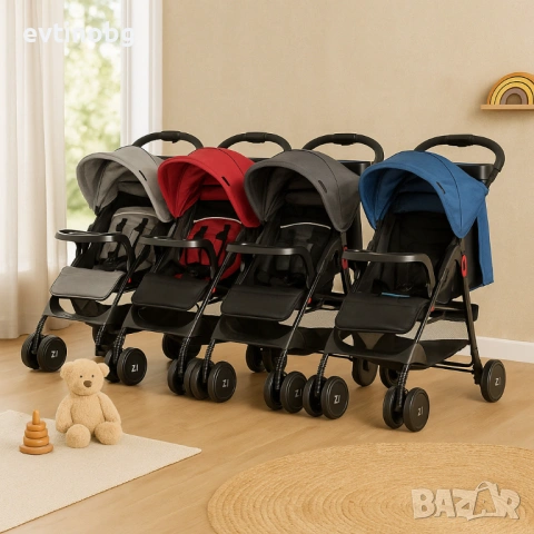 Лятна детска количка Zizito Adel., снимка 2 - Детски колички - 54125419