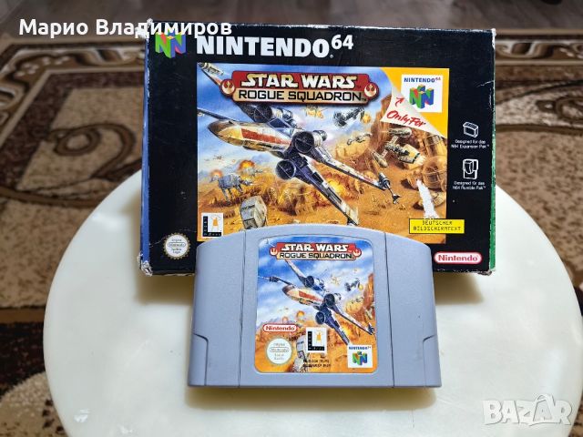 Nintendo 64, Star wars rogue squadron, кутия , снимка 3 - Игри за Nintendo - 45338731