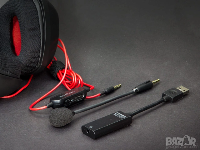• Нови геймърски слушалки Creative Sound Blaster Tactic 3D Fury/Rage, снимка 8 - Слушалки и портативни колонки - 53935414