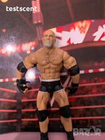 Екшън фигура WWE Bill Goldberg Бил Голдбърг Mattel Elite Series Top Picks, снимка 12 - Колекции - 48829918