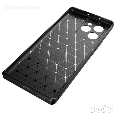 Huawei Honor 60 SE Удароустойчив Carbon Fiber Калъф и Протектор, снимка 6 - Калъфи, кейсове - 52582380
