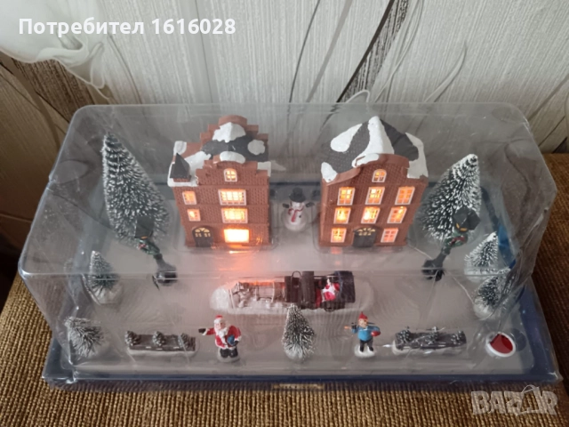 Нови LED светещи селца на фирмата MAGIC VILLAGE.с 2 светещи къщички, снимка 6 - Декорация за дома - 48360864