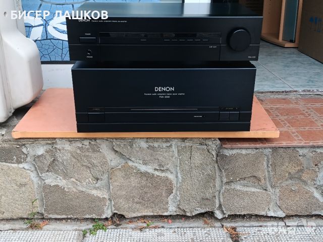 DENON PRA 1100+DENON POA 2200, снимка 1 - Ресийвъри, усилватели, смесителни пултове - 46736907