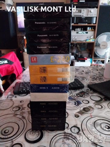 НОВИ Видео касети VHS, снимка 2 - Плейъри, домашно кино, прожектори - 53468493