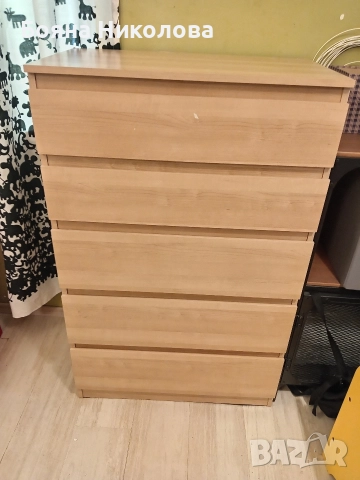 Скрин с 5 чекмеджета, снимка 4 - Скринове - 52688414