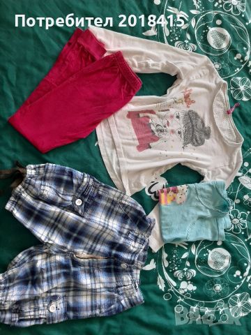 Лот дрехи за момиче,  размер 116, снимка 1 - Детски комплекти - 45993335