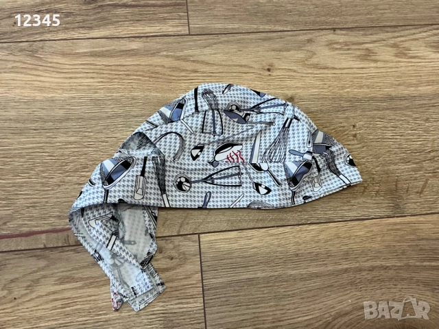 Готварска кърпа за глава, мъжка, нова