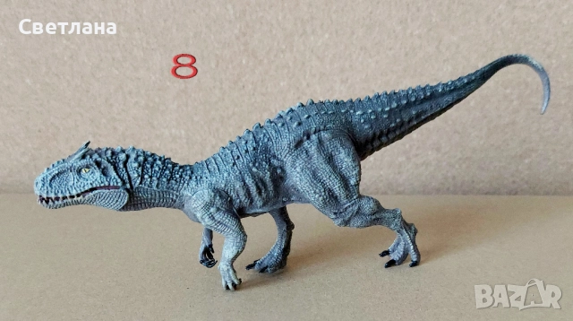 Фигурки на животни от юрския период с подвижни усти, снимка 8 - Фигурки - 52405301