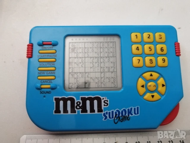 SUDOKU M&M рекламна електронна игра, снимка 2 - Друга електроника - 50836305
