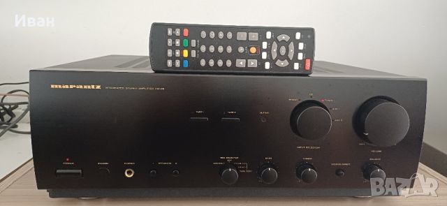 Усилвател MARANTZ PM-68, снимка 1 - Ресийвъри, усилватели, смесителни пултове - 46588089