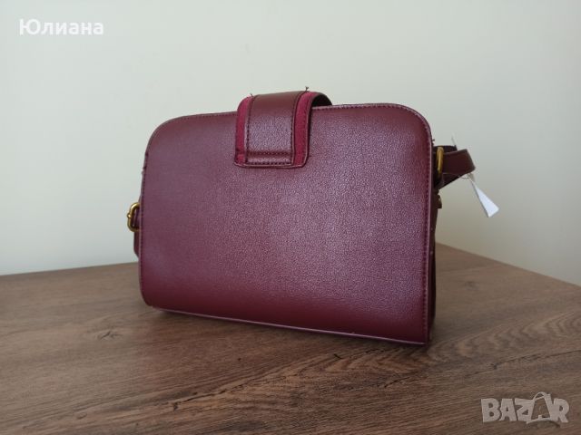 Дамска чанта, бордо, нова, снимка 4 - Чанти - 45096625