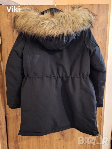 дебело зимно яке с качулка, снимка 4 - Якета - 53430232
