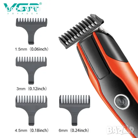 Професионална машинка за подстригване VGR V-999, снимка 4 - Машинки за подстригване - 50392445