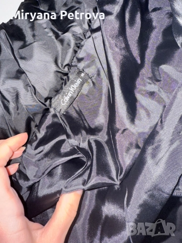 Зимно дълго яке Calvin Klein, снимка 4 - Якета - 52232222
