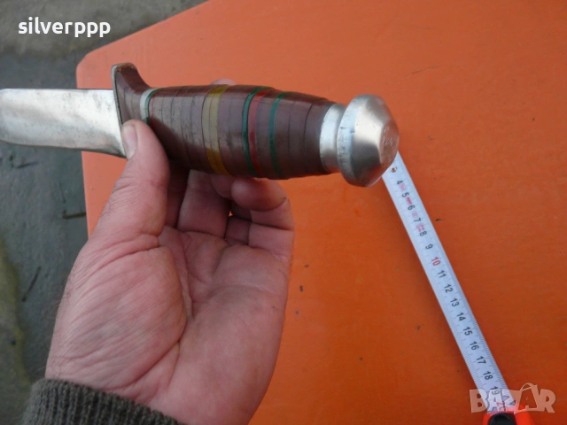  Стар масивен соц. нож - 184 , снимка 3 - Други ценни предмети - 53046308