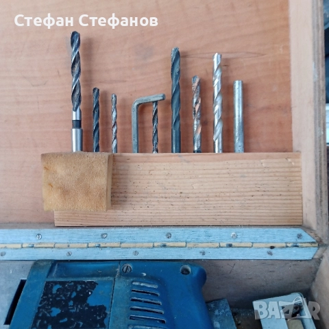 комплект в куфар от времето на бай Тошо дрелка циркуляр ренде струг за дърво, снимка 3 - Други инструменти - 52435077