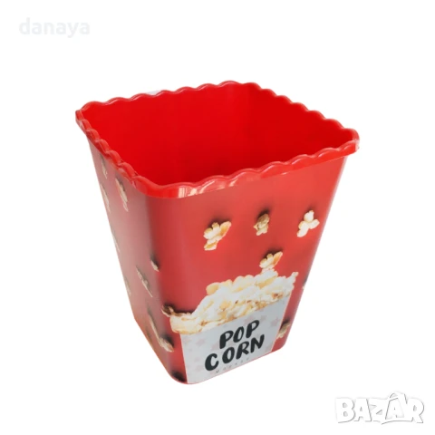 6036 Пвц чаша са пуканки, 15 х 12 см, снимка 2 - Чаши - 51131872