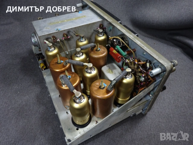 СТАР РУСКА СОЦ СССР ЛАМПОВА ВОЕННА РАДИОСТАНЦИЯ А-7-Б, снимка 16 - Антикварни и старинни предмети - 54082128