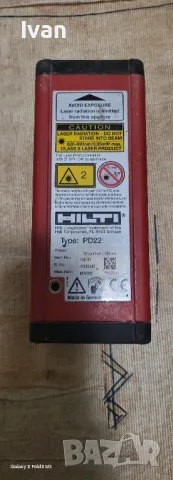 лазерна ролетка hilti , снимка 2 - Други инструменти - 48914105