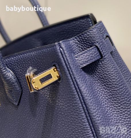 HERMES Birkin Dark Blue, снимка 4 - Чанти - 45389697