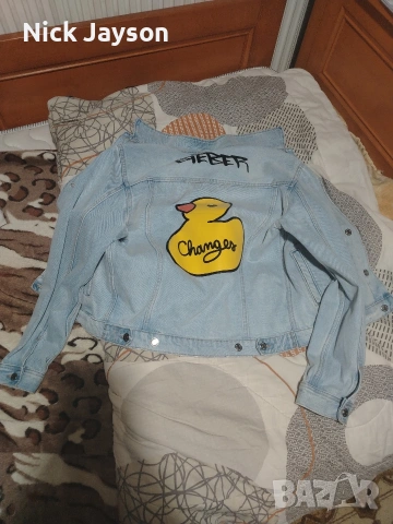 Чисто ново дънково яке, снимка 2 - Якета - 53930903