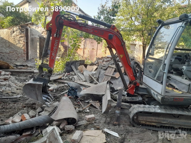 Услуги с багер,бобкат,самосвал и валяк, снимка 6 - Други услуги - 53517431