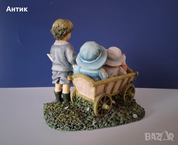 Красива Стара Фигура Статуетка Англия, снимка 8 - Колекции - 53594547