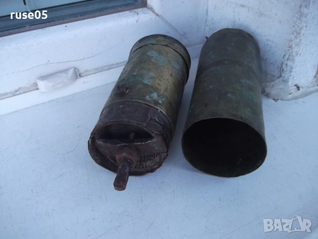 Машинка за мелене на чер пипер и др. бронзова стара - 6, снимка 7 - Колекции - 54113092