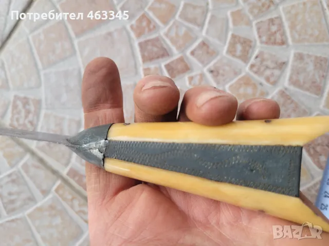 Нож, кама, кинжал, каракулак, критски нож, снимка 11 - Антикварни и старинни предмети - 49646622