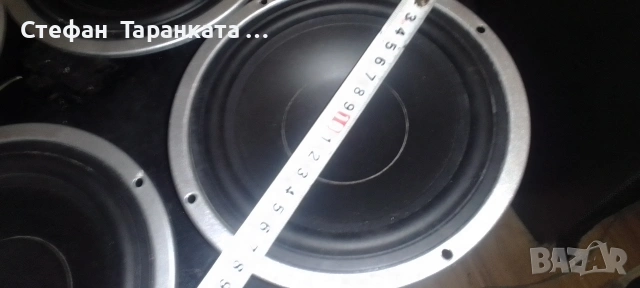 7 инчови два мидбаса и два басови говорители Cat, снимка 2 - Тонколони - 53307341