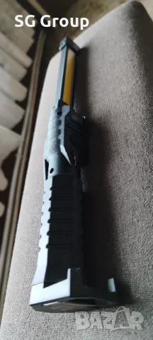 Мощна акумулаторна работна LED лампа с 3на светлина