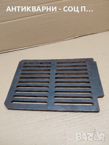 Соц Стара Чугунена Скара За Камини Барбекюта Огнища 2.700кг. НОМЕР 1490., снимка 3 - Антикварни и старинни предмети - 54220832