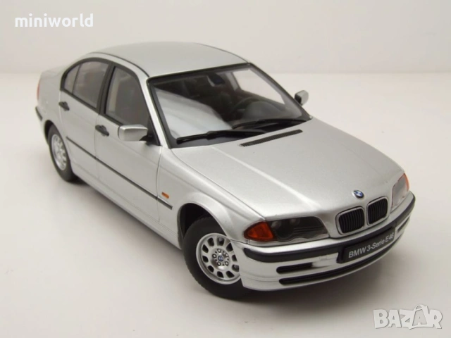 BMW 3er E46 Limousine 1999 - мащаб 1:18 на KK-Scale моделът е нов в кутия, снимка 18 - Колекции - 53386713