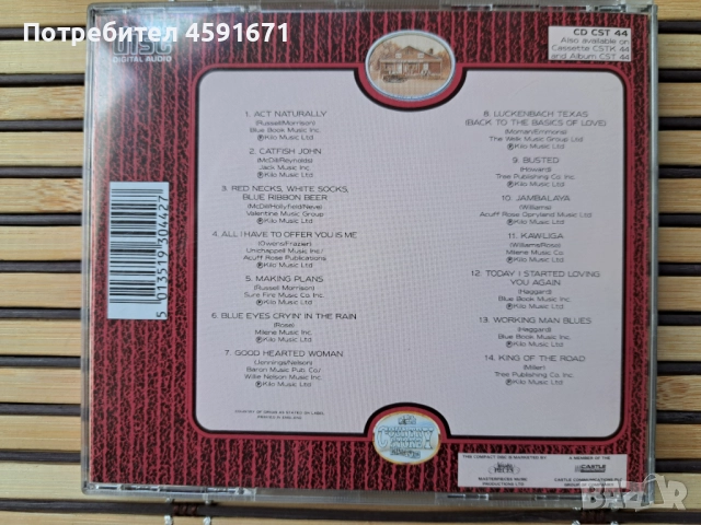 Johnny Russell  – The Country Store Collection, снимка 3 - CD дискове - 52008008