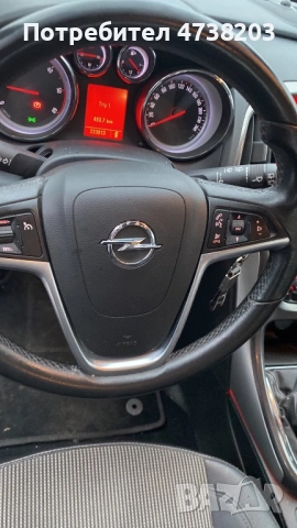 Opel Astra j 1.7 cdti 125 конски сили автомобилът е внос от Италия, снимка 3 - Автомобили и джипове - 53481422