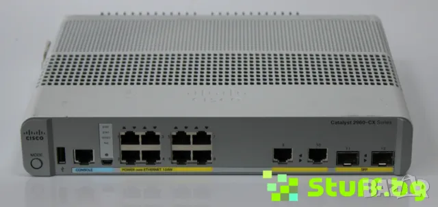 Суич Switch Суич Cisco Catalyst WS-C2960CX-8PC-L PoE+, снимка 2 - Суичове - 46848282