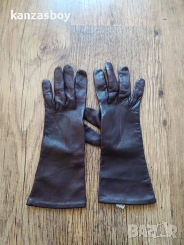laimbock1831 - Кожени дамски ръкавици 100% естествена кожа, снимка 4 - Ръкавици - 53261653