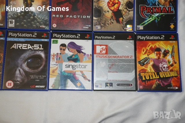 Игри за PS2 God Of War 2/Okami/Phantasy Star/Final Fantasy/Warhammer/Killzone/Area 51/Total Overdose, снимка 7 - Игри за PlayStation - 54080699
