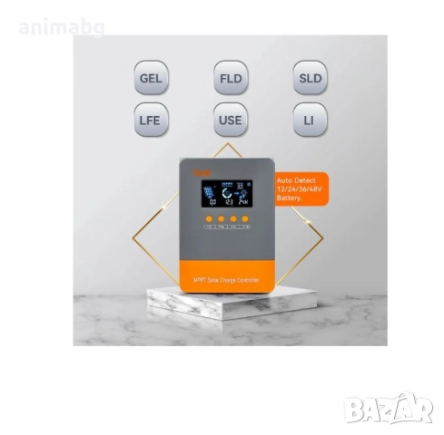 ANIMABG Соларен контролер за зареждане, Plug-A-Play, 60A, снимка 8 - Друга електроника - 51505854