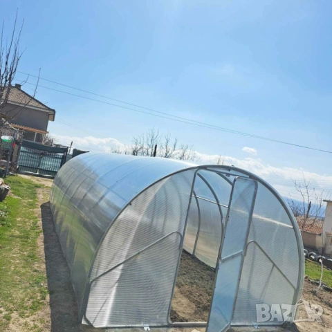 Оранжерии с поликарбонат 3х4,3х6,3х8 3х10 — профил 40×20 • без заварки • доставка, снимка 15 - Оранжерии - 53613842