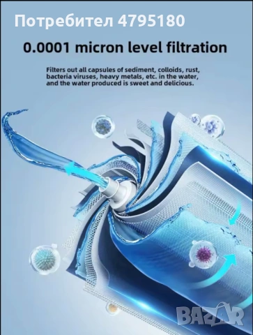 Домашна система за вода с дълъг живот на филтрите и ниска поддръжка, снимка 5 - Други - 54176710