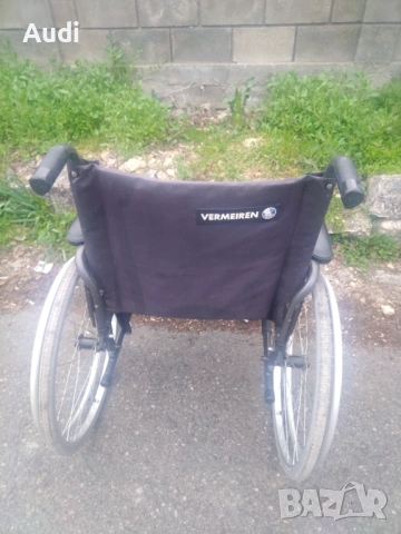 Сгъваема инвалидна рингова количка VERMEIREN , снимка 8 - Инвалидни колички - 53936008
