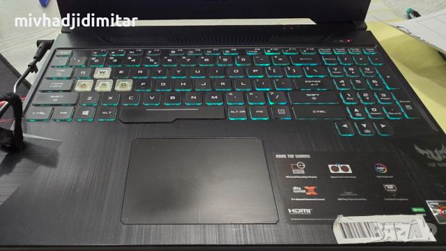 Геймарски лаптоп ASUS TUF Gaming AMD Ryzen 5 3550H, снимка 2 - Лаптопи за игри - 45694694