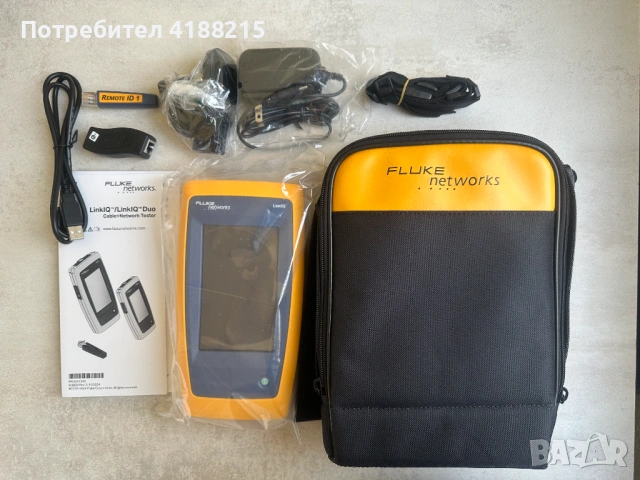 Fluke Networks LIQ-100 LinkIQ Cable and Network Tester, снимка 2 - Други инструменти - 53621536
