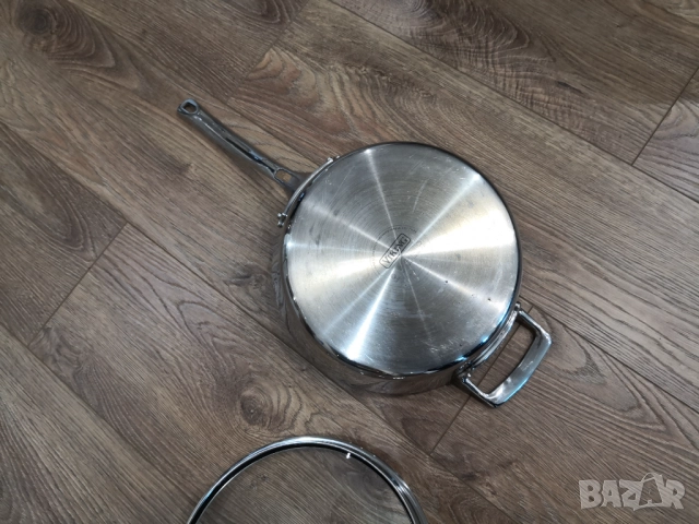 Професионален тиган с капак VIKING 3,4л, снимка 6 - Съдове за готвене - 51787159